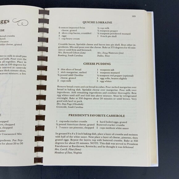 Vintage The Pastors Wives Cookbook 1978 By Sybil DuBose Spiral Bound Wimmer - Picture 9 of 12